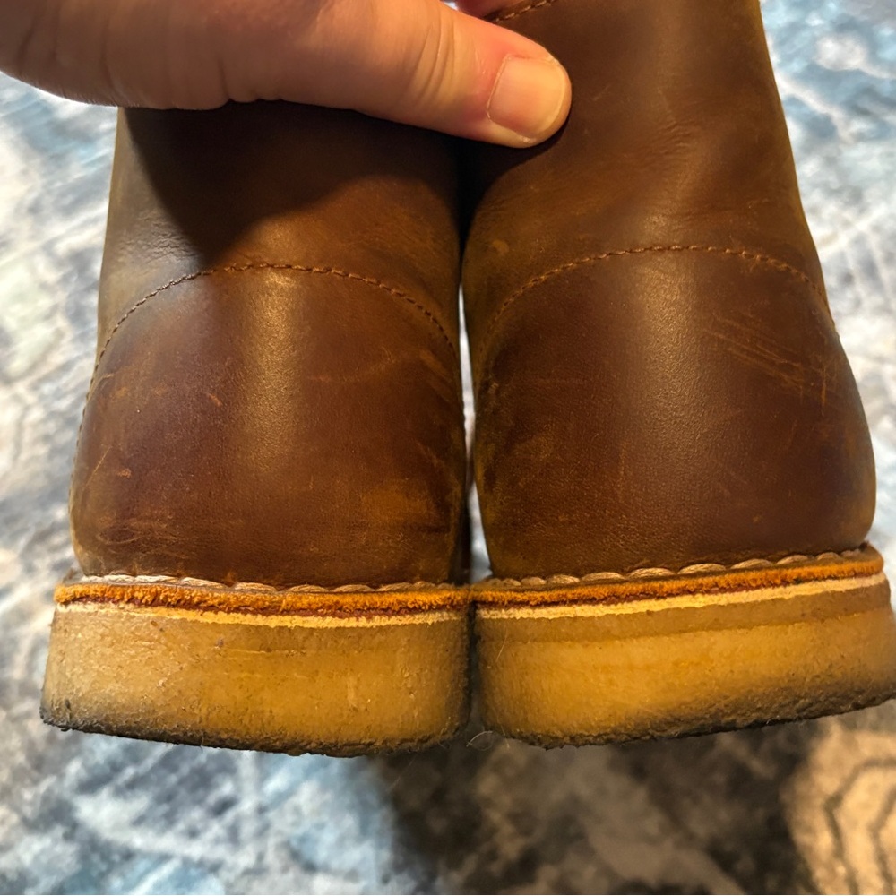 Clarks Leather Desert Boots - Picture 3 of 6